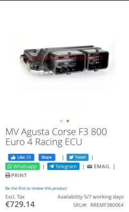 
										MV AGUSTA F3 800 Rc 2017 full									